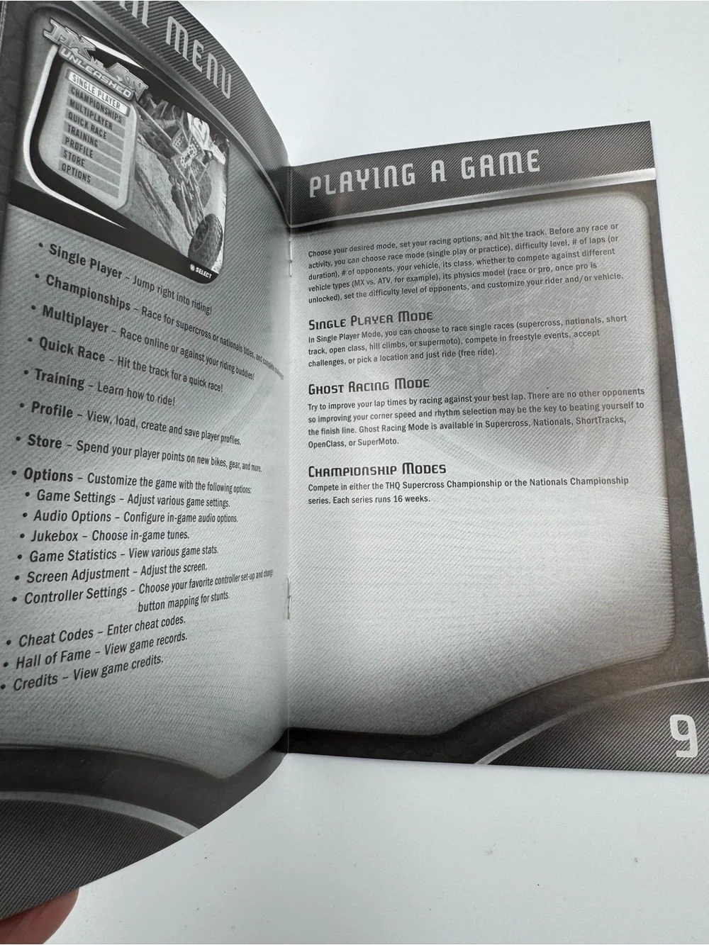 MX vs‎ ATV Unleashed Greatest Hits PS2 Complete CIB Manual Tested